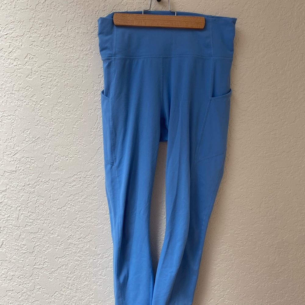 Fabletics Oasis PureLuxe 7/8 Marina Blue Leggings